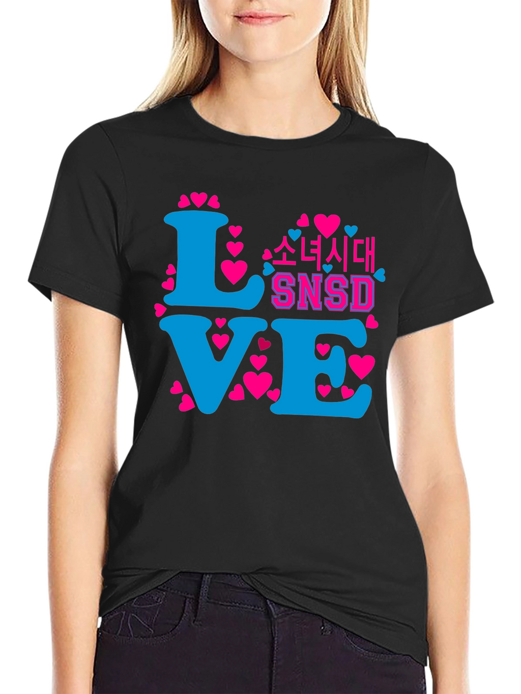 SNSD Love T-Shirt - K-Pop Inspired Design