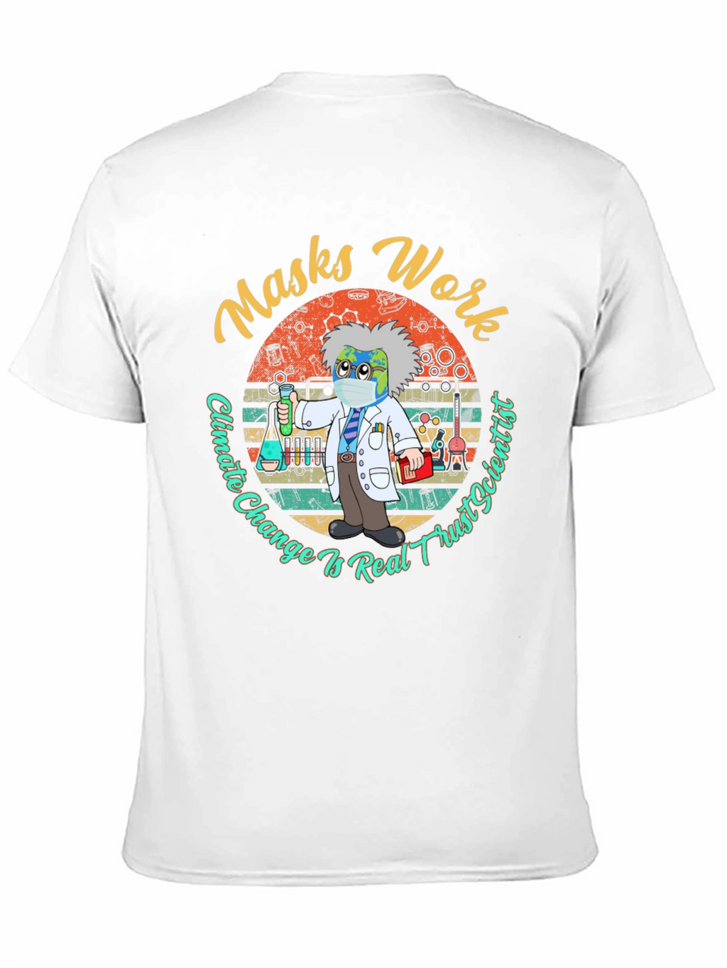 Masks Work Climate Change Tee