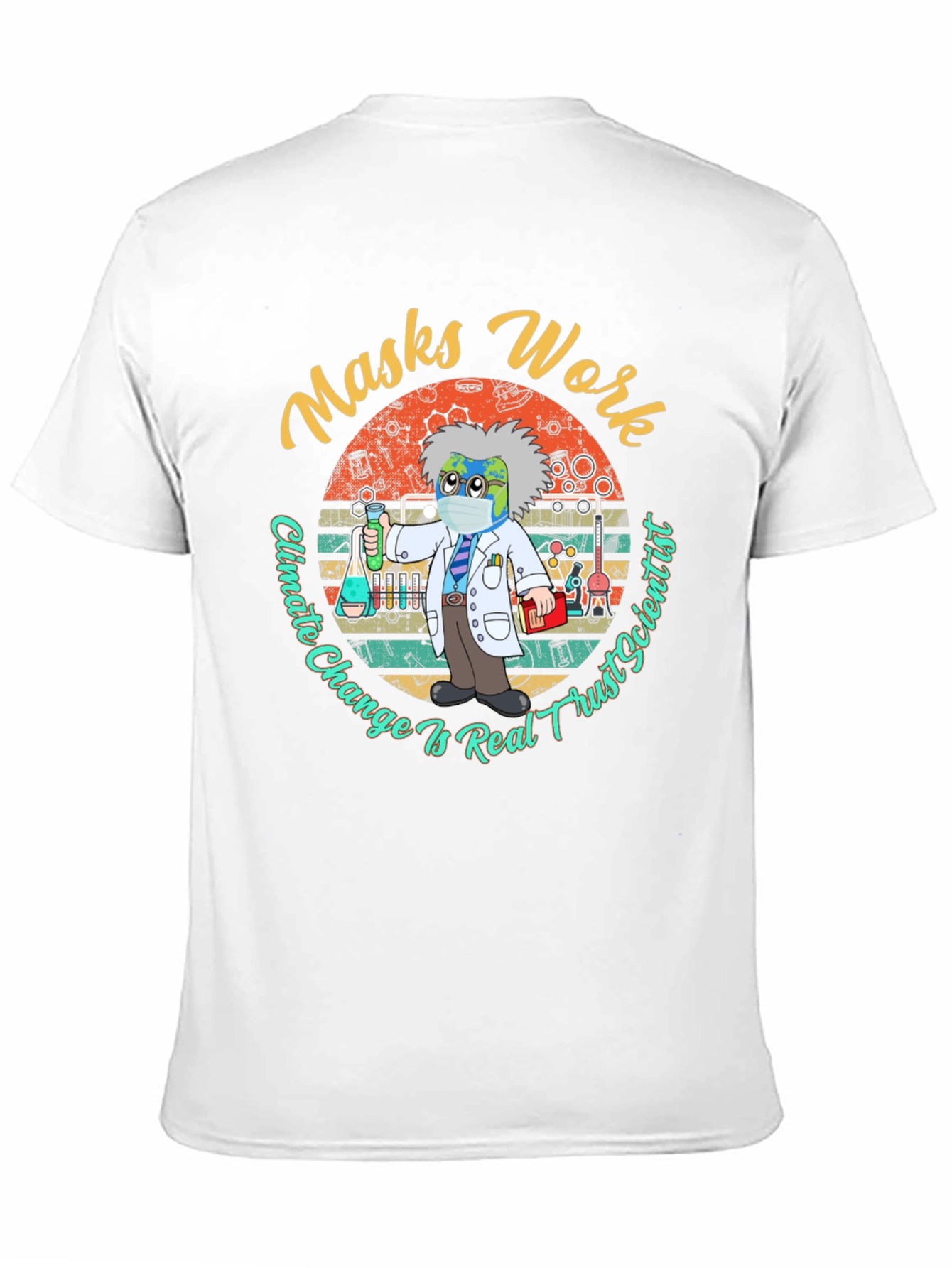 Masks Work Climate Change Tee