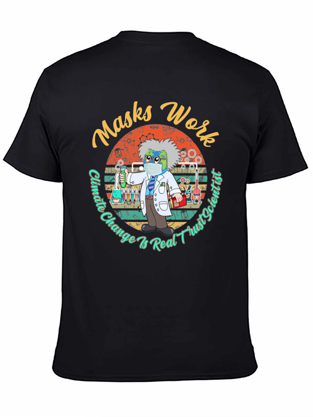 Masks Work Climate Change Tee
