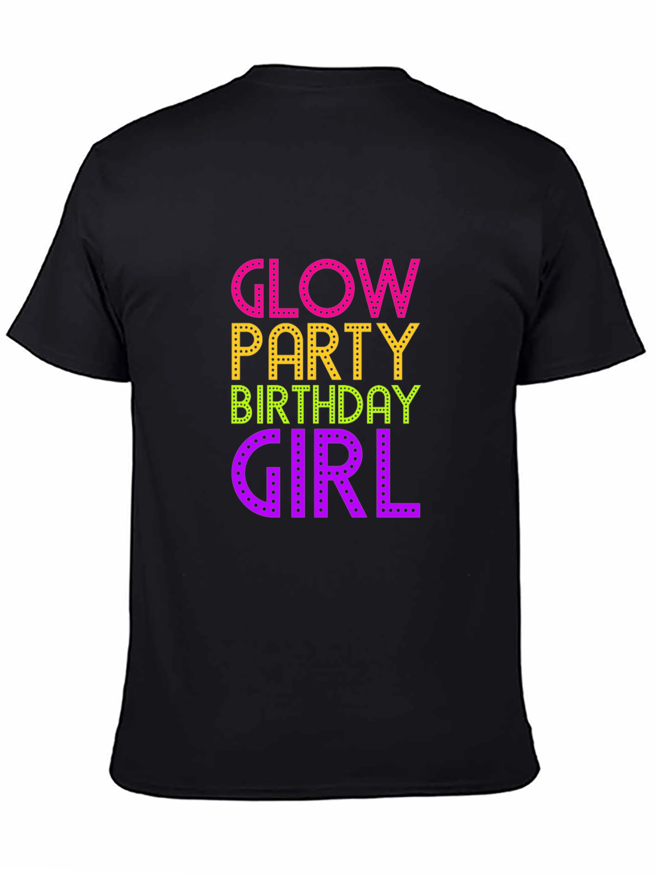Glow Party Birthday Girl Tee