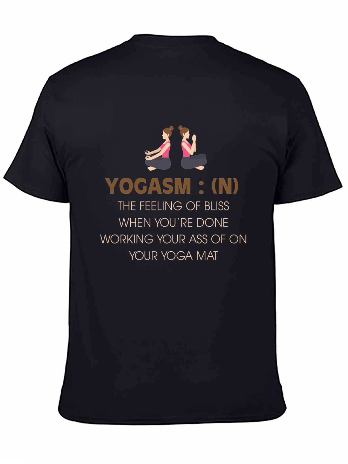 Yogasm T-Shirt: Yoga Bliss Definition Tee