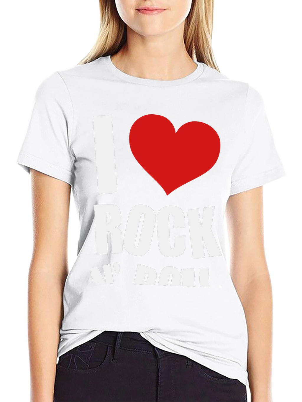 I Love Rock N Roll Graphic Tee