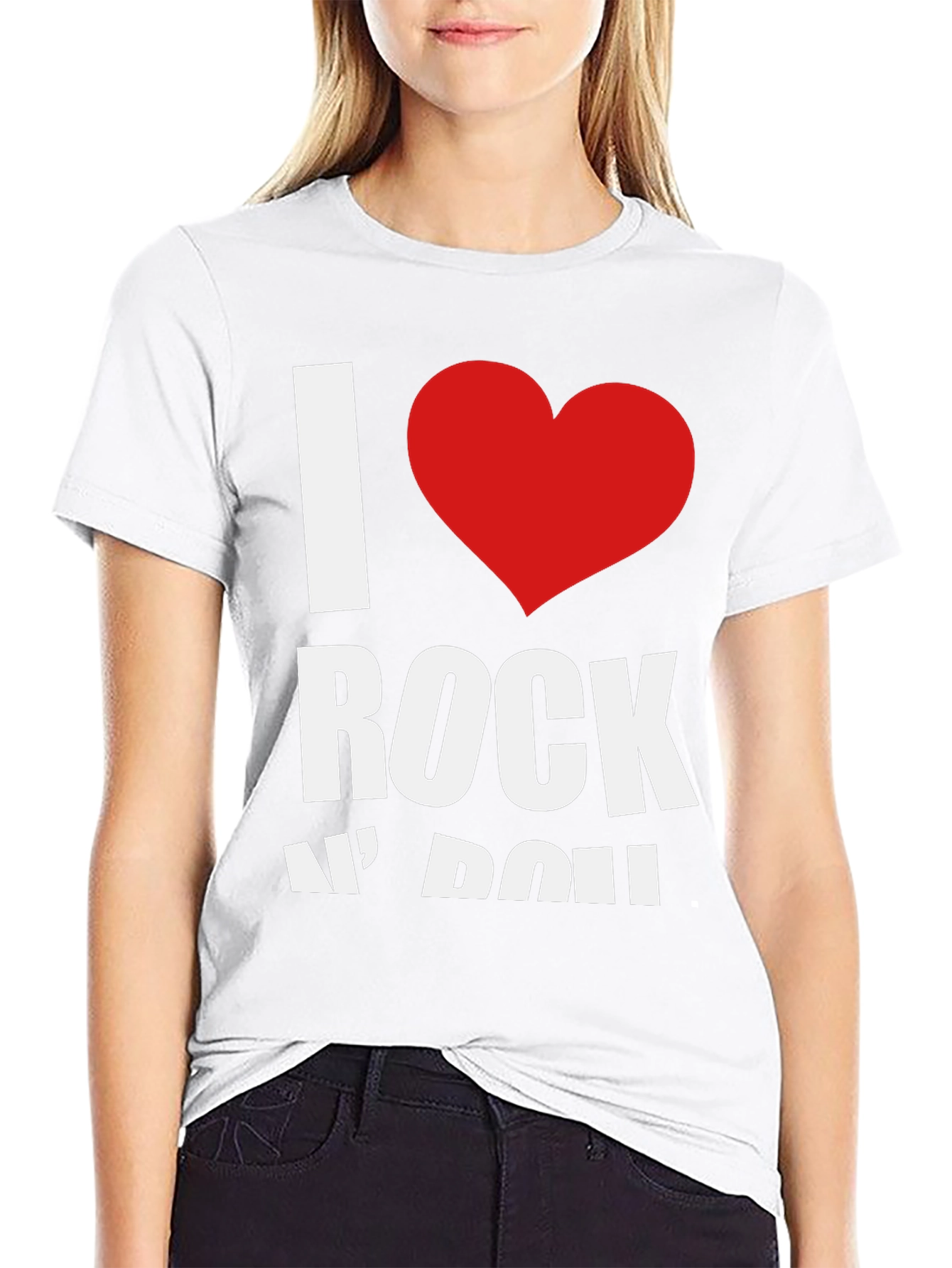 I Love Rock N Roll Graphic Tee