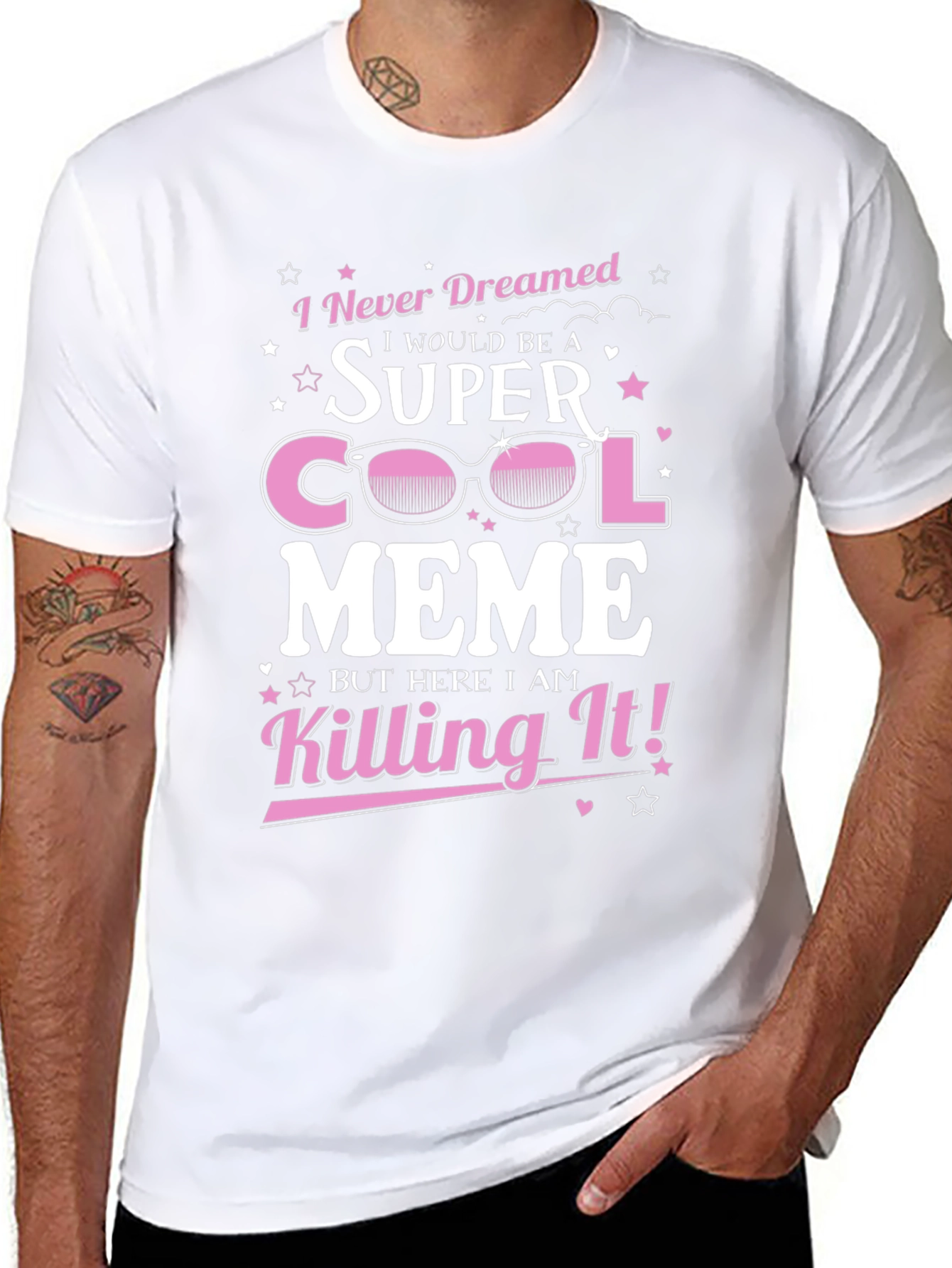 Super Cool Meme T-Shirt - Novelty Graphic Tee
