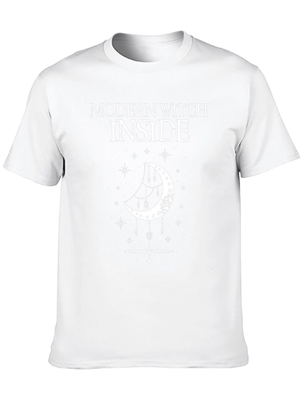 Modern Witch Inside Graphic T-Shirt - Black Cotton Tee