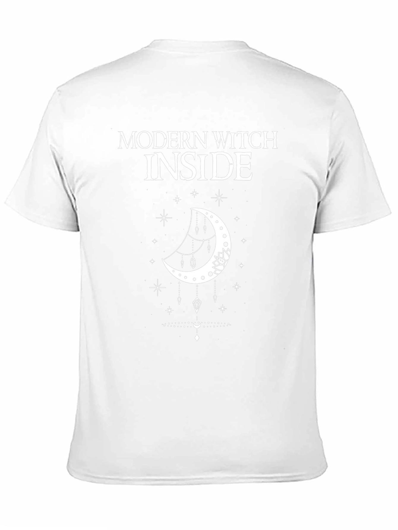 Modern Witch Inside Graphic T-Shirt - Black Cotton Tee