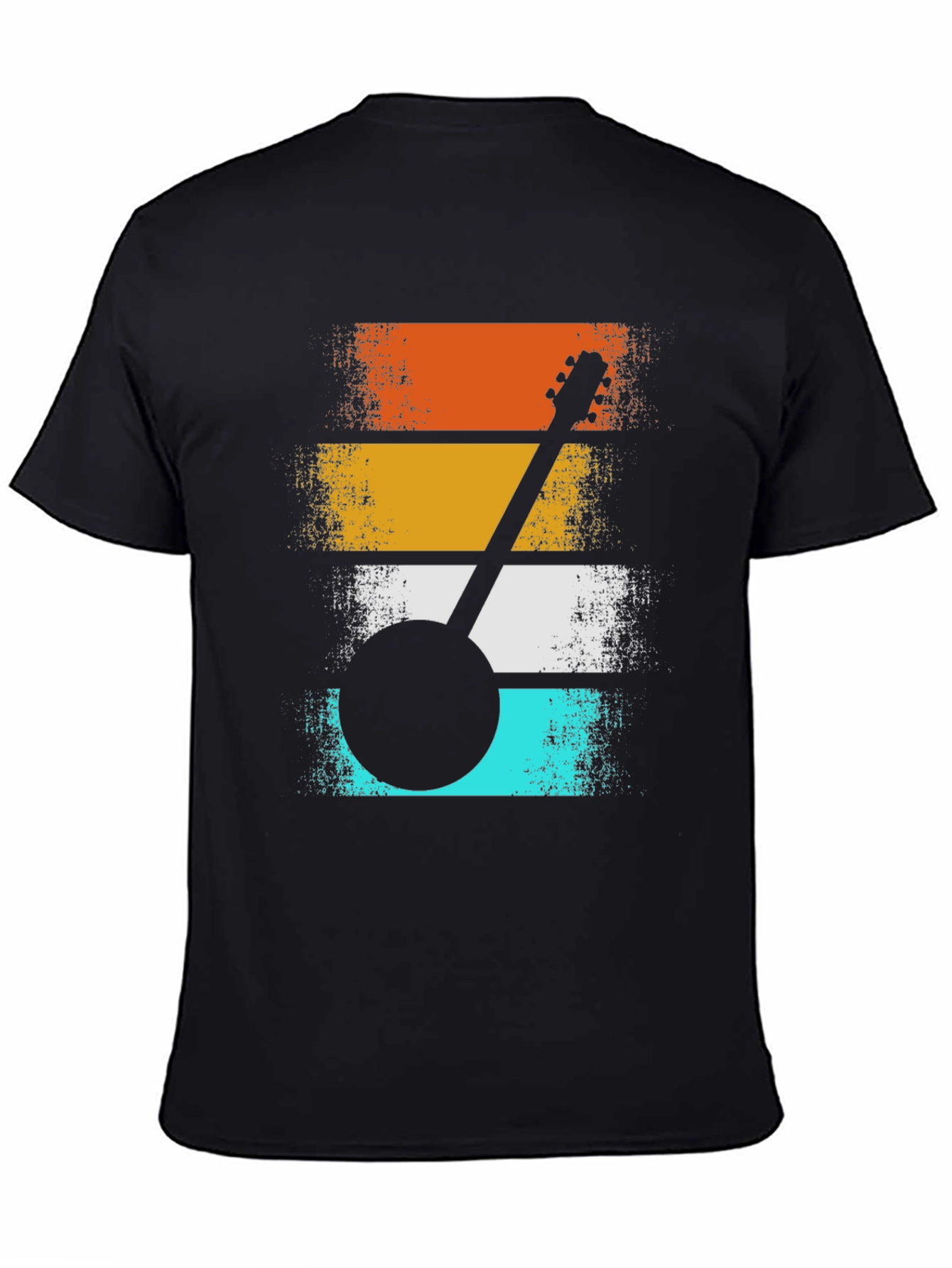 Retro Banjo Graphic Tee - Vintage Style Music Lover Shirt