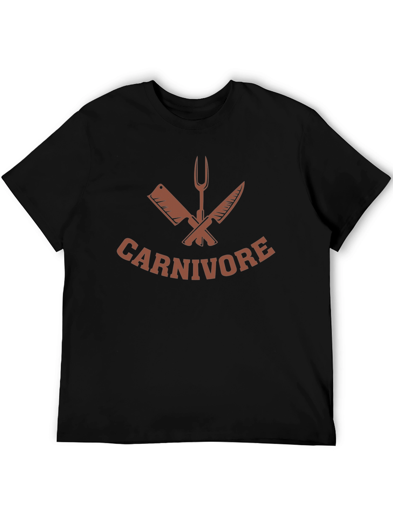 Carnivore T-Shirt - Black Graphic Tee for Meat Lovers