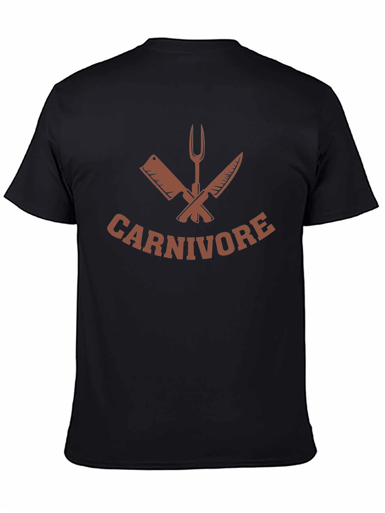 Carnivore T-Shirt - Black Graphic Tee for Meat Lovers