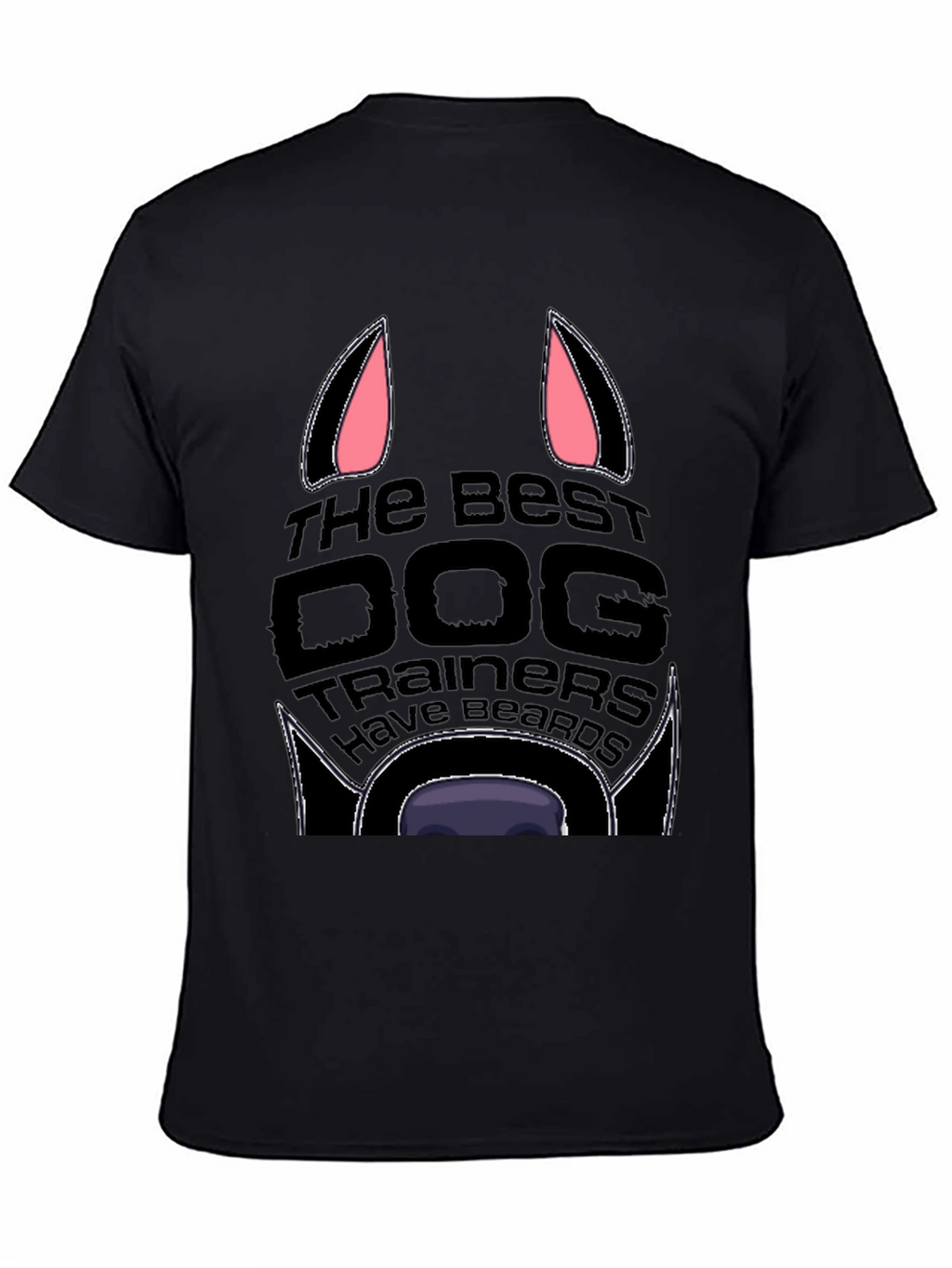 Dog Trainer Beard T-Shirt - Unique Graphic Tee