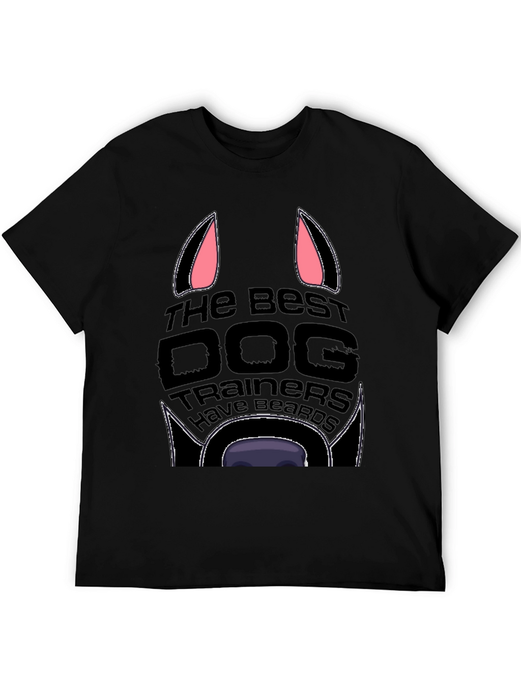 Dog Trainer Beard T-Shirt - Unique Graphic Tee