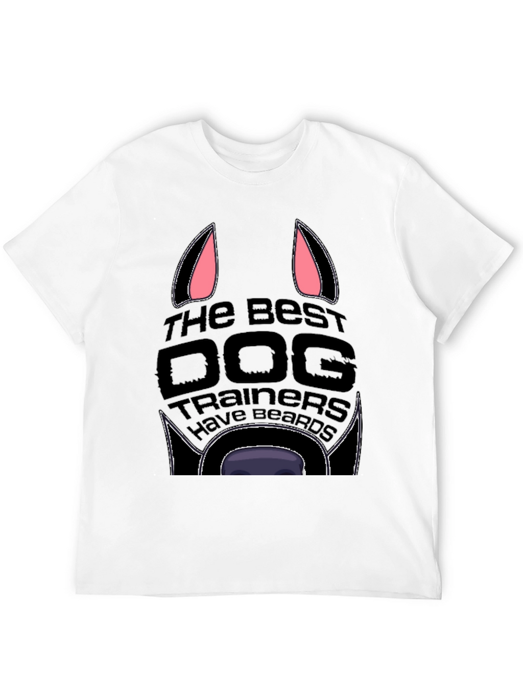 Dog Trainer Beard T-Shirt - Unique Graphic Tee