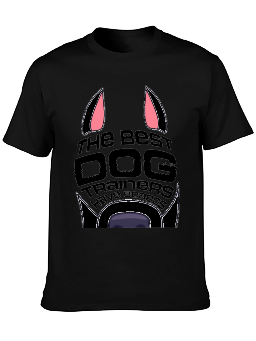 Dog Trainer Beard T-Shirt - Unique Graphic Tee