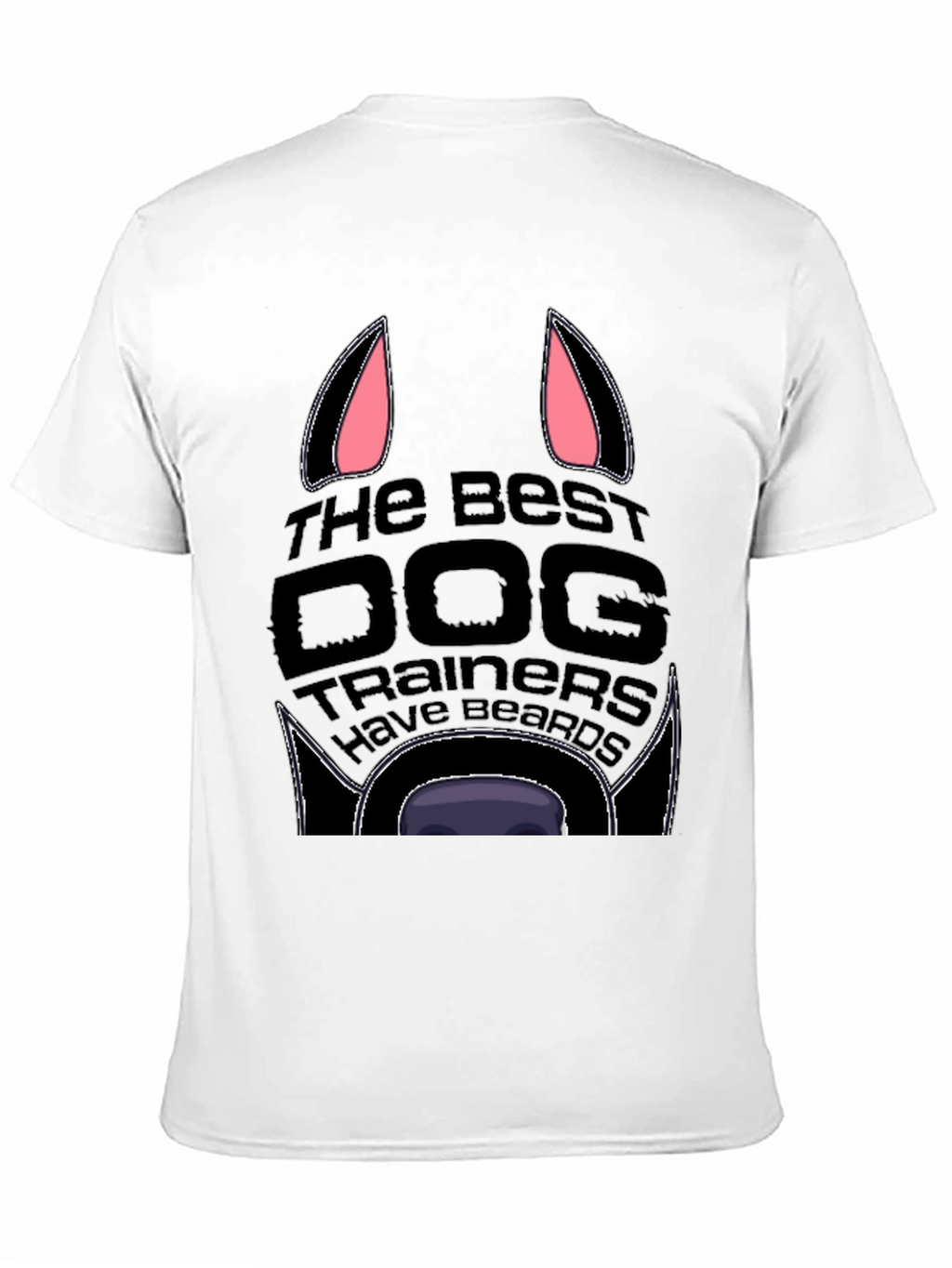 Dog Trainer Beard T-Shirt - Unique Graphic Tee