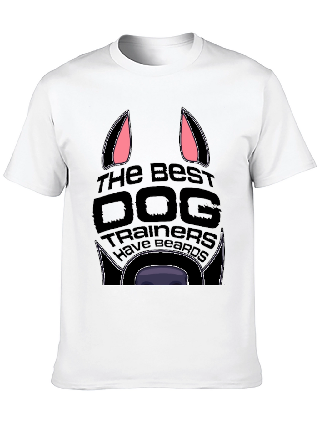 Dog Trainer Beard T-Shirt - Unique Graphic Tee