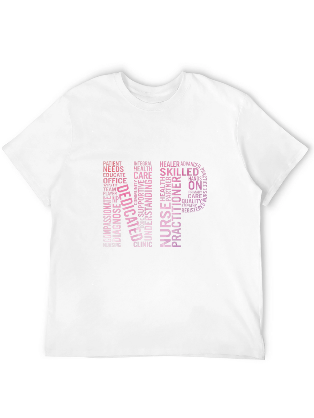 Nurse Practitioner Word Art T-Shirt