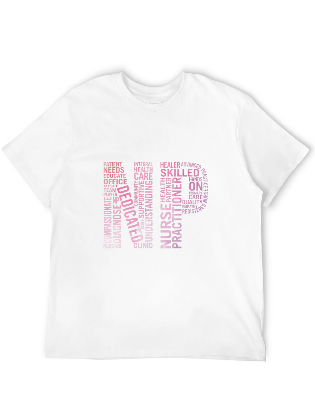 Nurse Practitioner Word Art T-Shirt