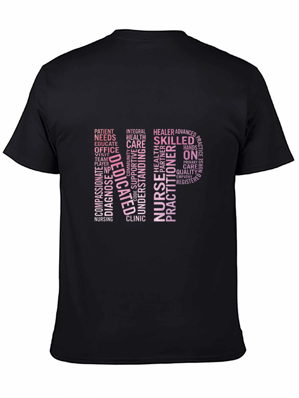 Nurse Practitioner Word Art T-Shirt