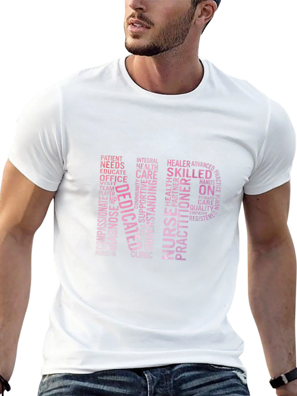 Nurse Practitioner Word Art T-Shirt