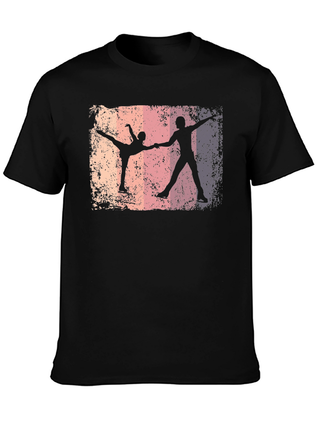 Ice Skating Silhouette T-Shirt