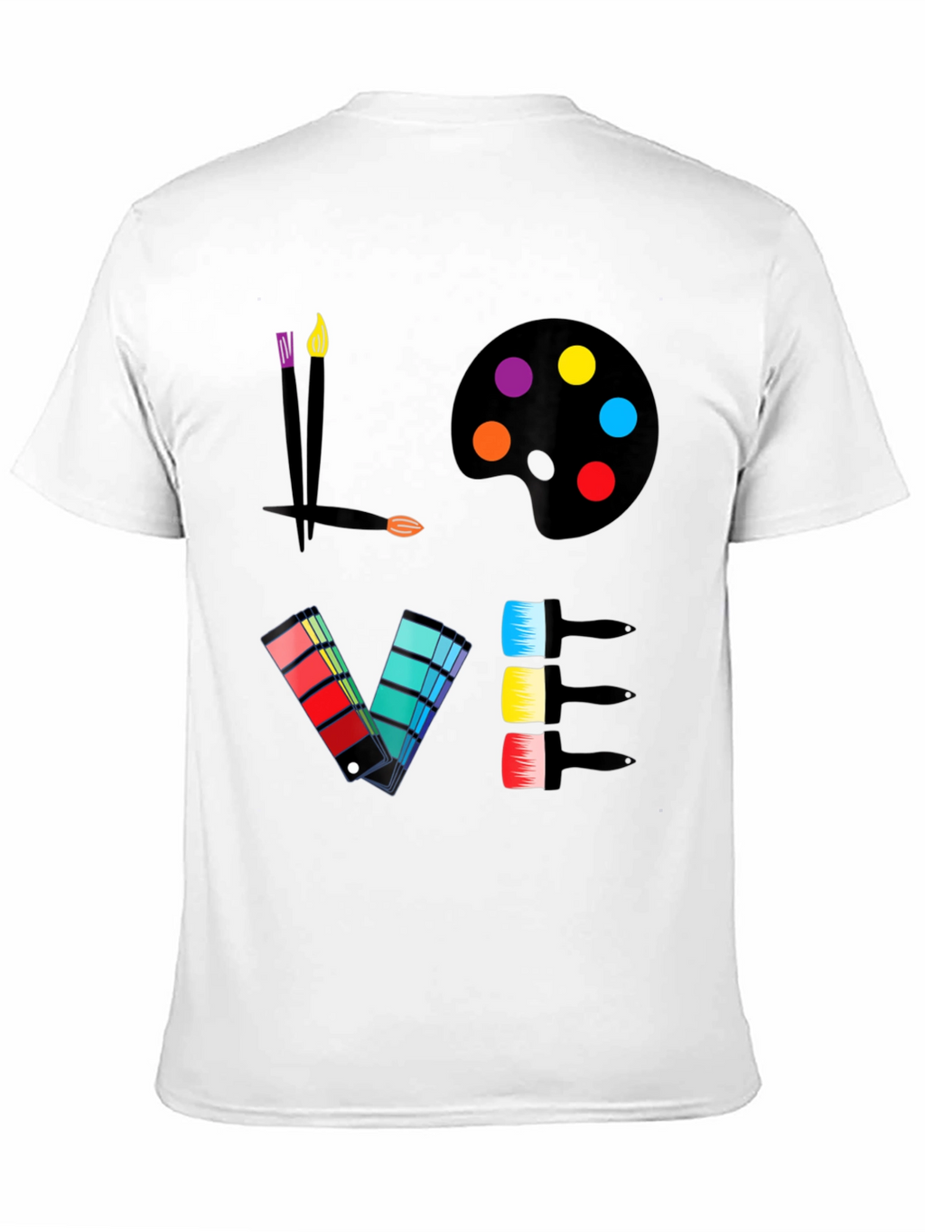 Painters Love T-Shirt - Artistic Design