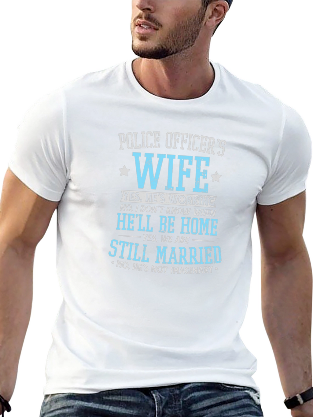 Police Officers Wife T-Shirt