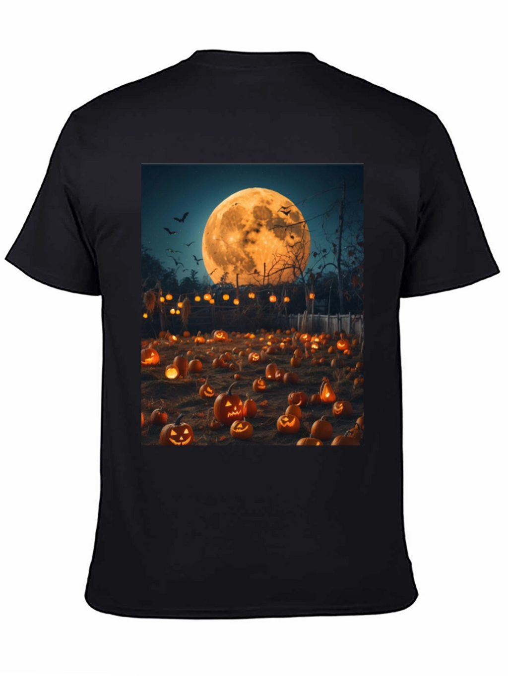 Halloween Pumpkin Patch Graphic Tee