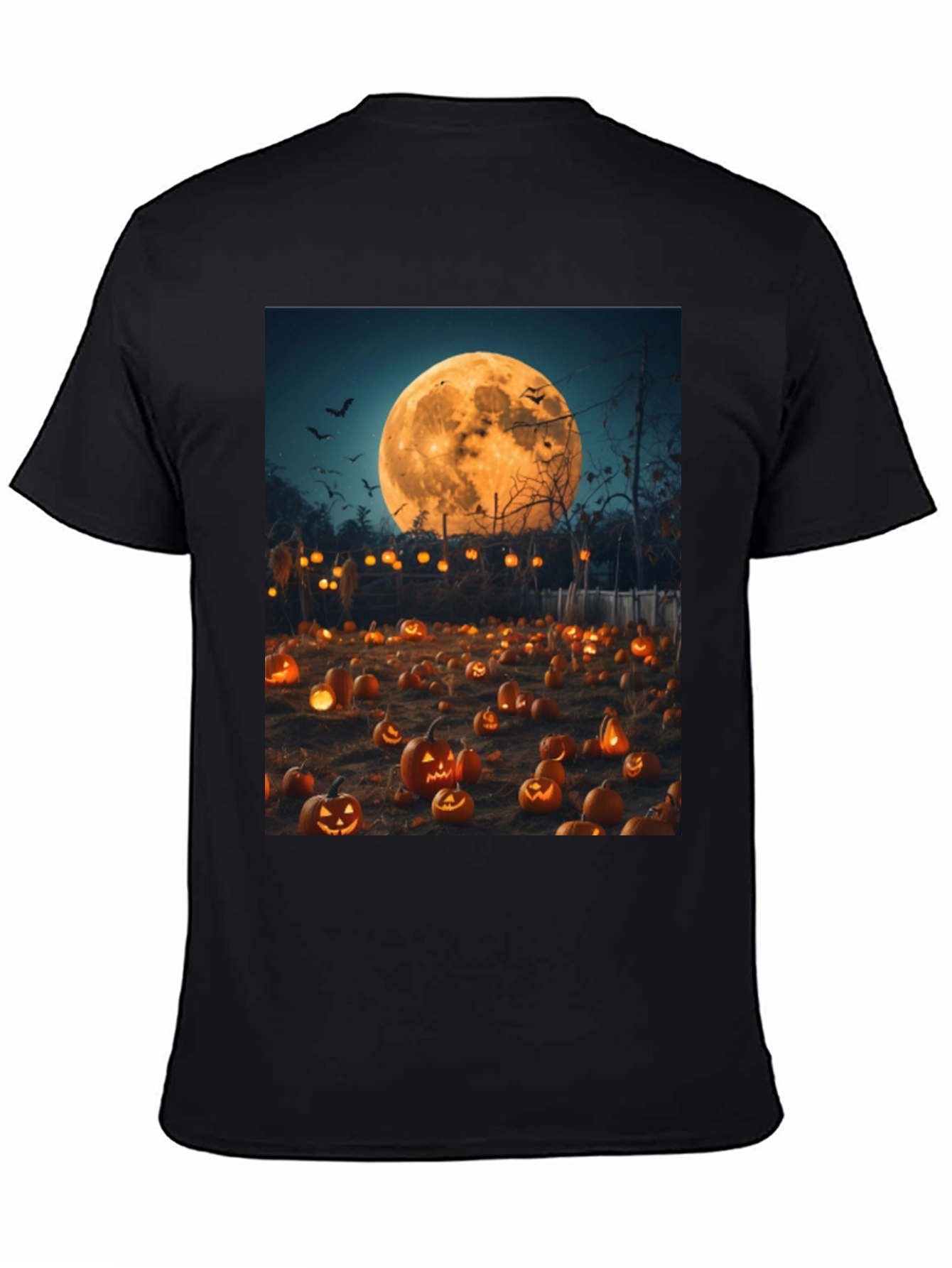 Halloween Pumpkin Patch Graphic Tee