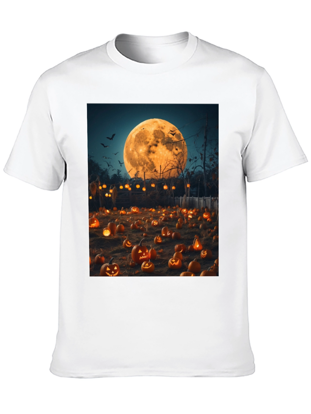 Halloween Pumpkin Patch Graphic Tee