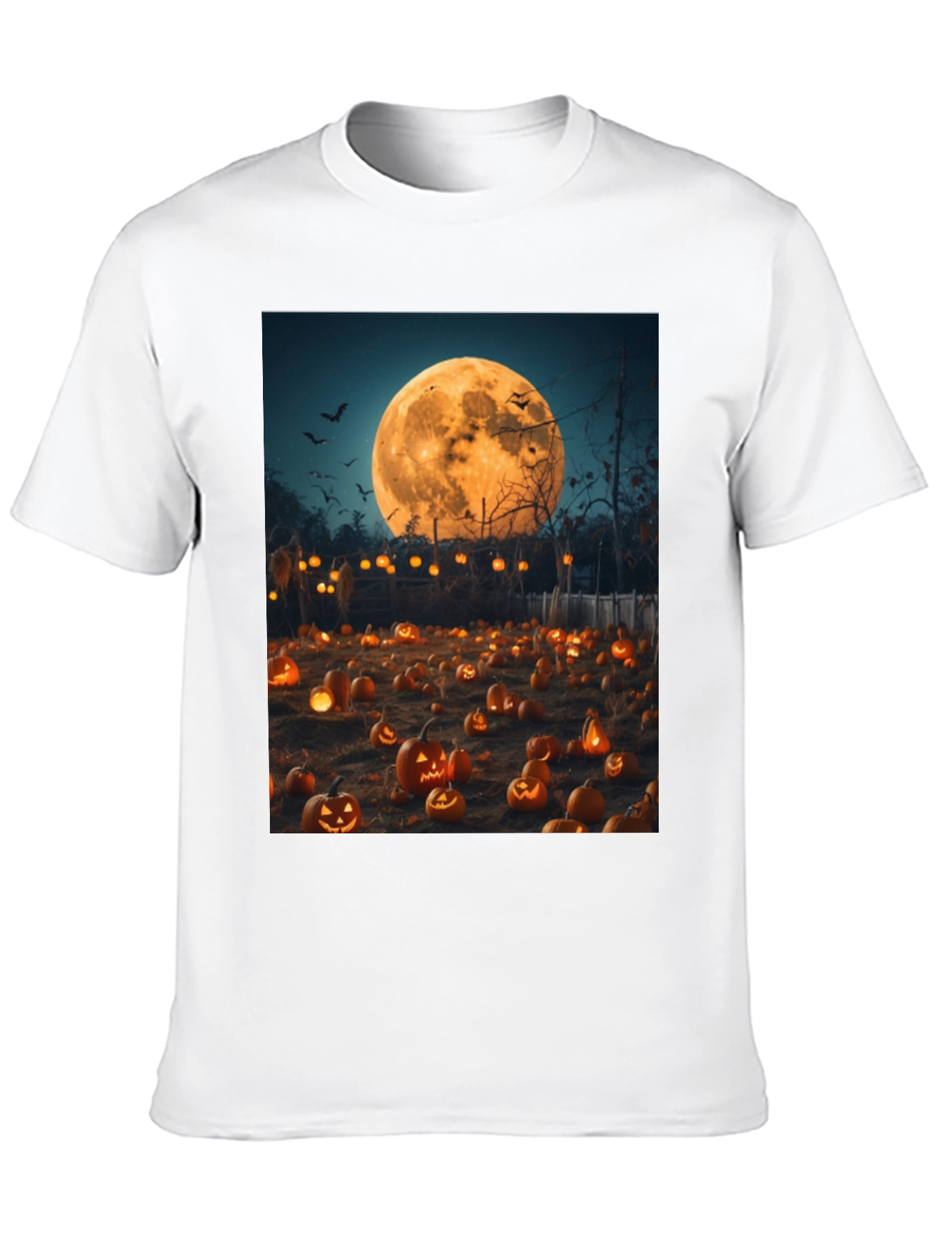 Halloween Pumpkin Patch Graphic Tee
