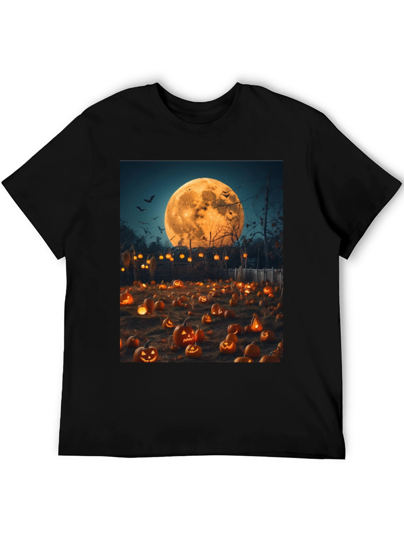 Halloween Pumpkin Patch Graphic Tee