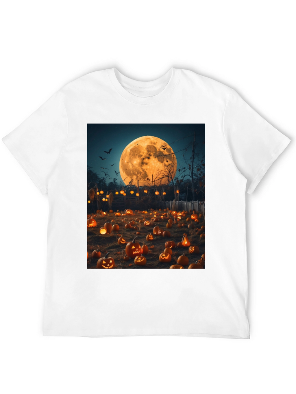 Halloween Pumpkin Patch Graphic Tee