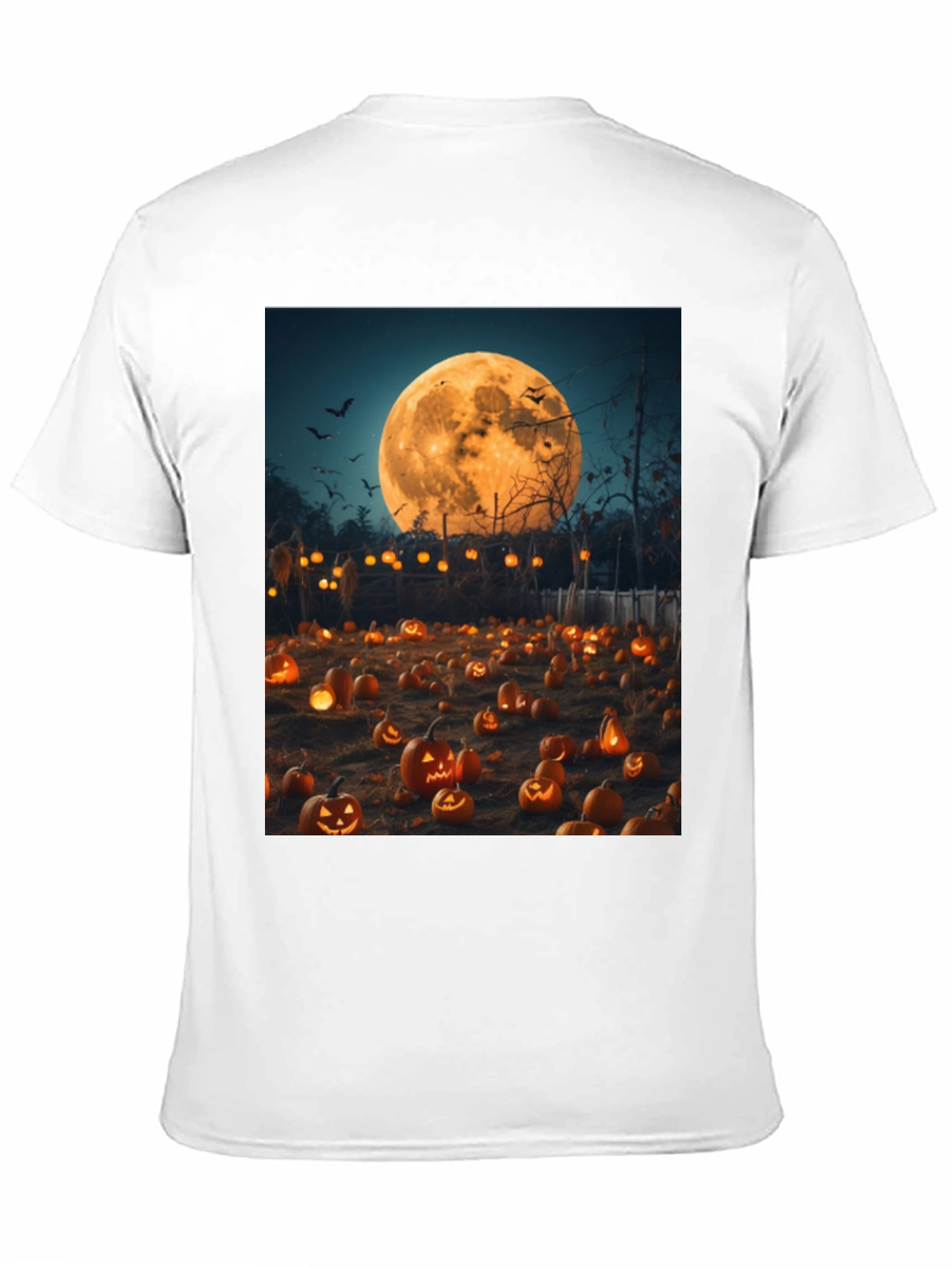 Halloween Pumpkin Patch Graphic Tee