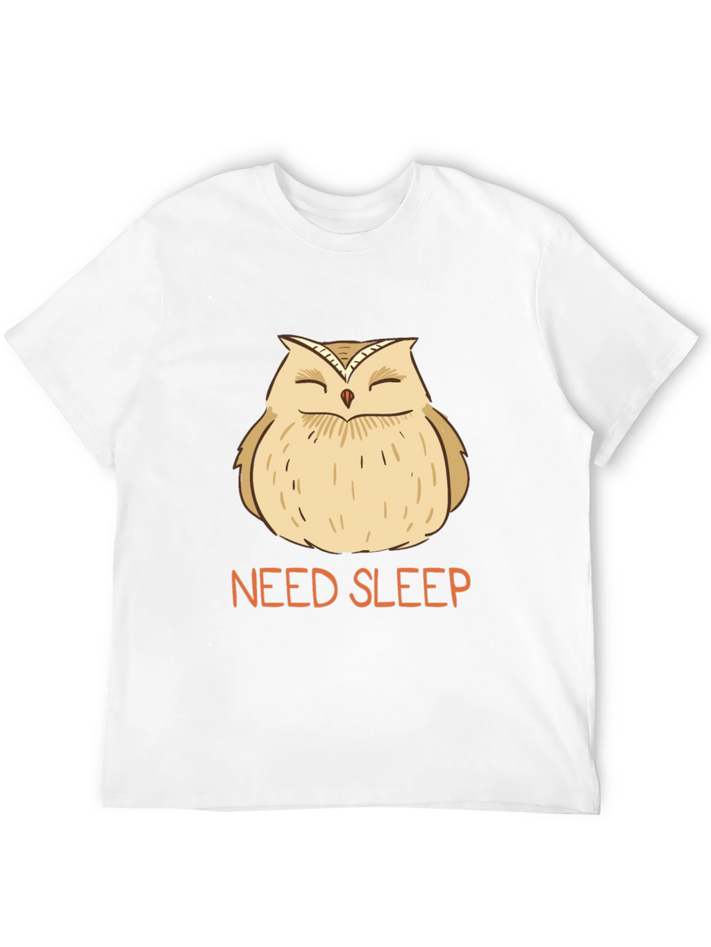 Need Sleep Owl Graphic Tee - Black T-Shirt