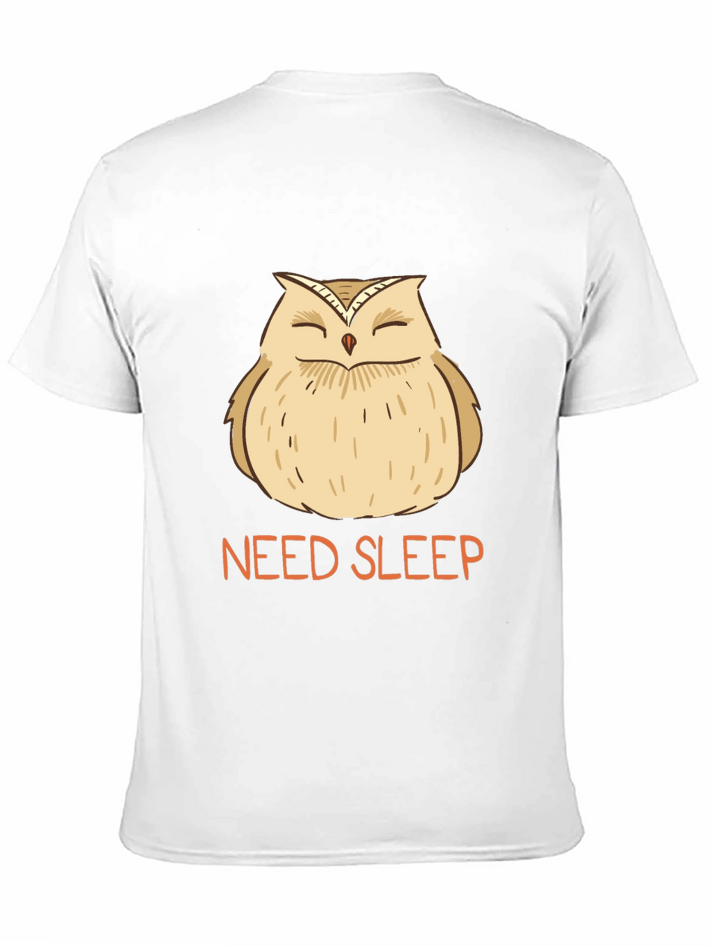 Need Sleep Owl Graphic Tee - Black T-Shirt