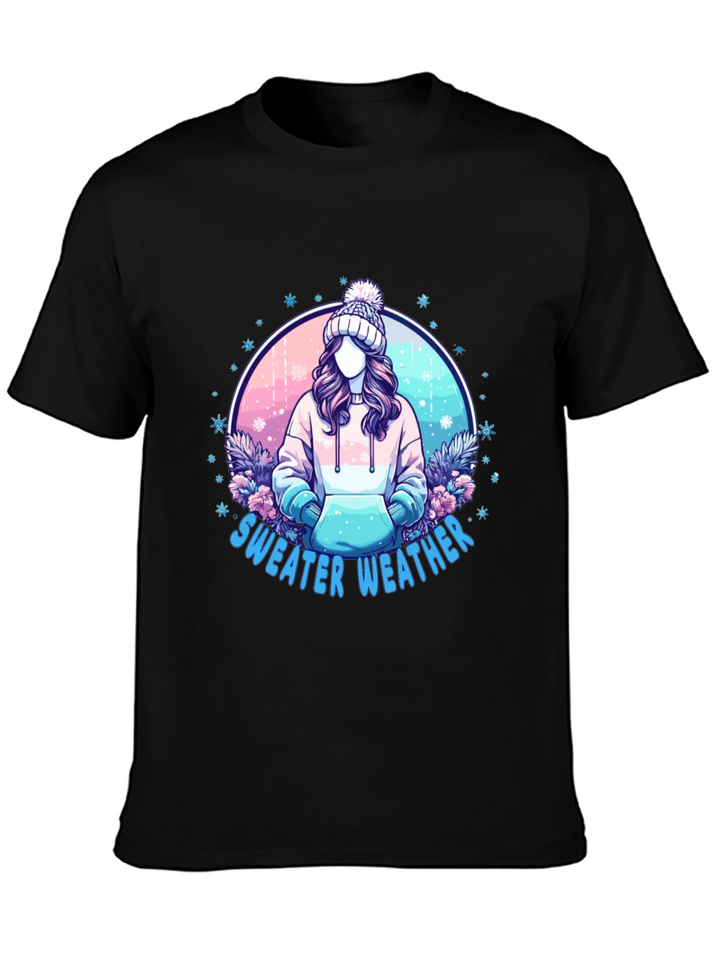 Sweater Weather Graphic Tee - Cozy & Stylish