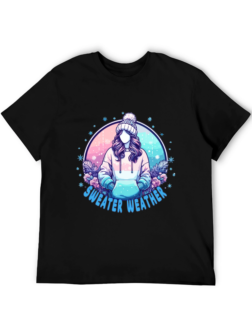 Sweater Weather Graphic Tee - Cozy & Stylish