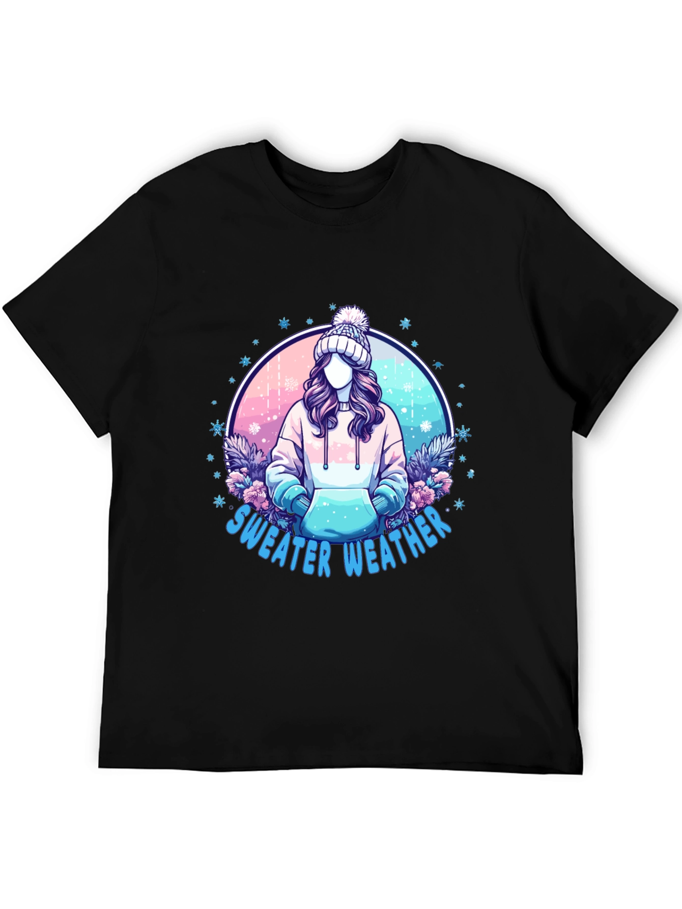Sweater Weather Graphic Tee - Cozy & Stylish