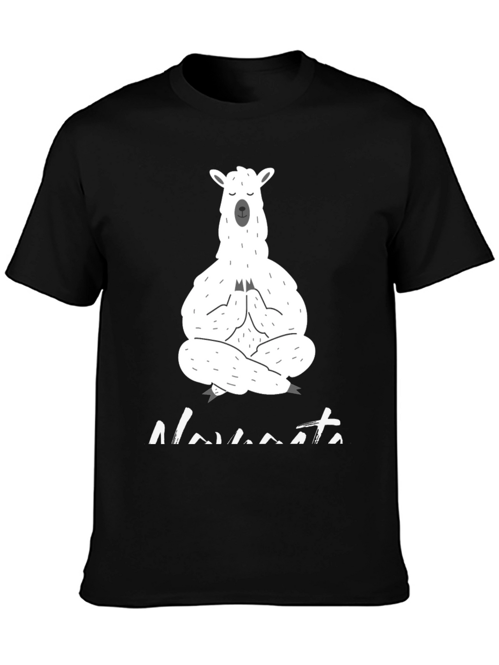 Meditating Llama T-Shirt - Namaste