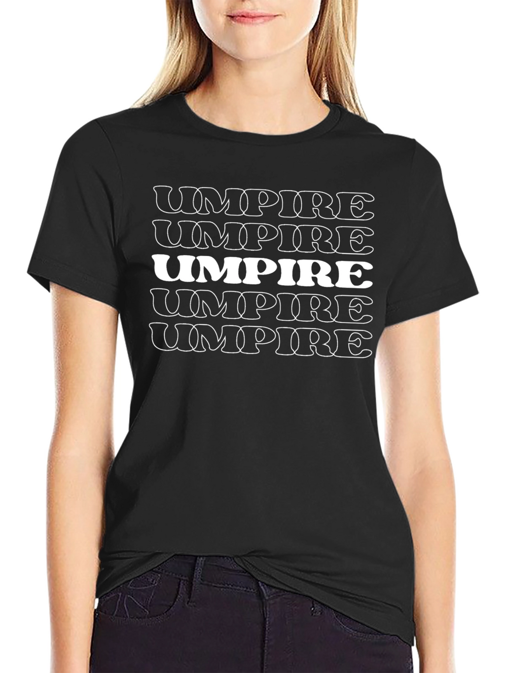 Umpire Graphic Tee - Baseball Referee Shirt
