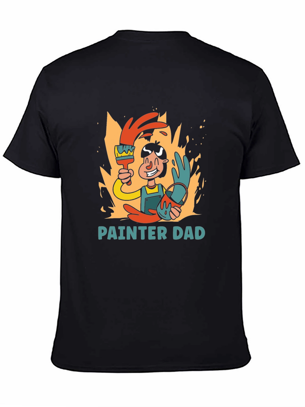 Painter Dad Graphic T-Shirt