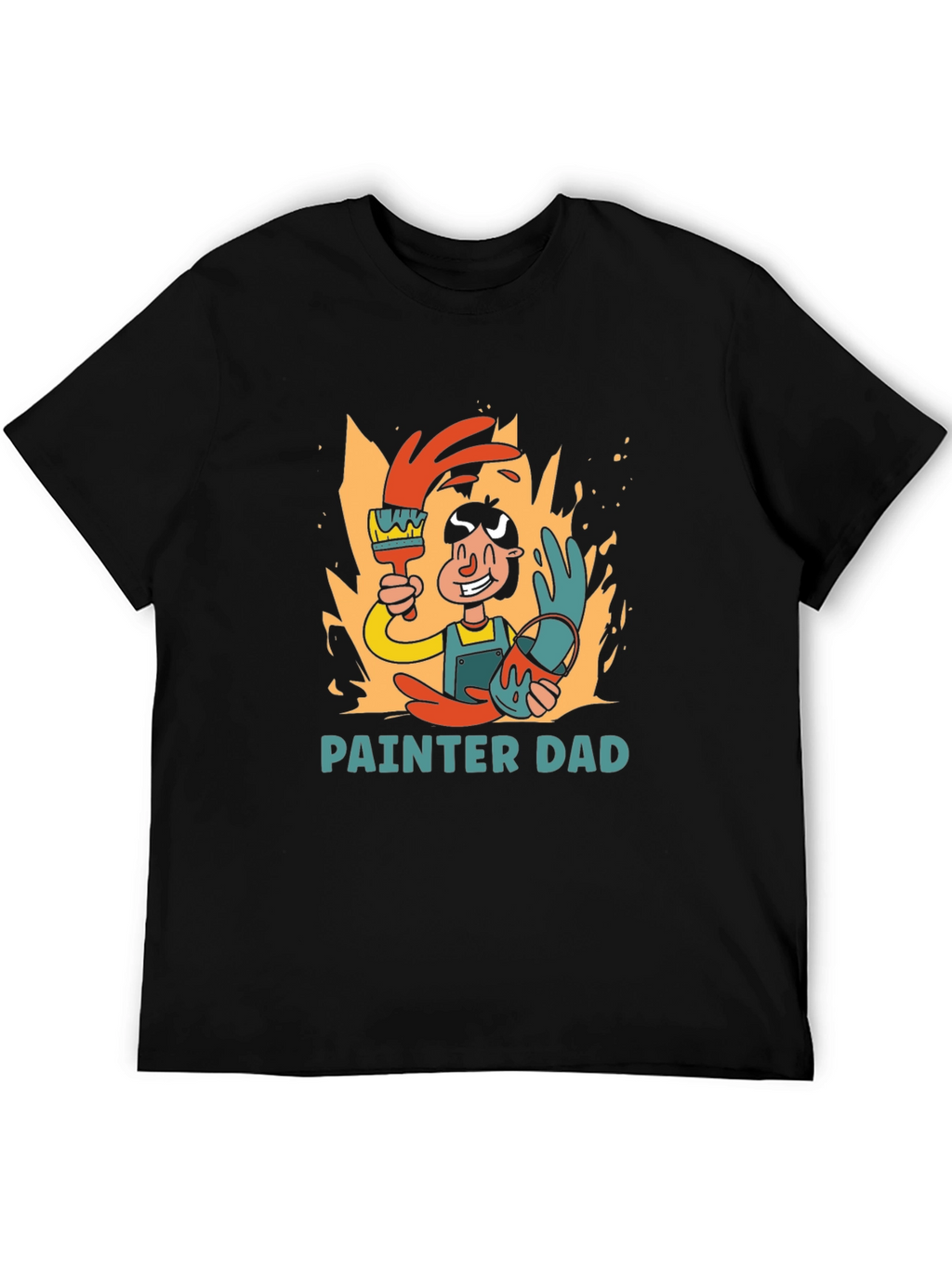 Painter Dad Graphic T-Shirt