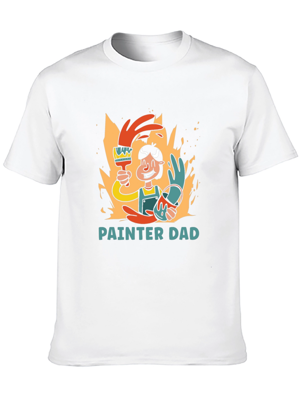 Painter Dad Graphic T-Shirt