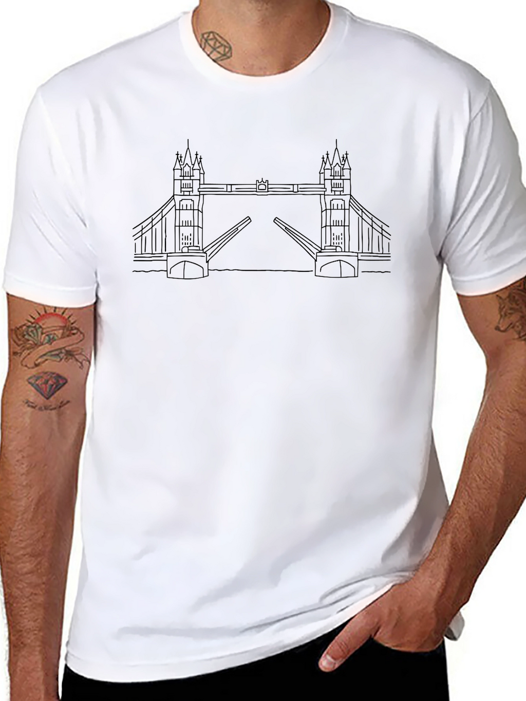 London Bridge Graphic Tee