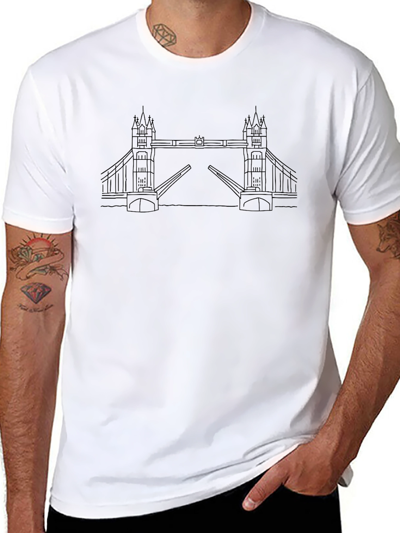 London Bridge Graphic Tee