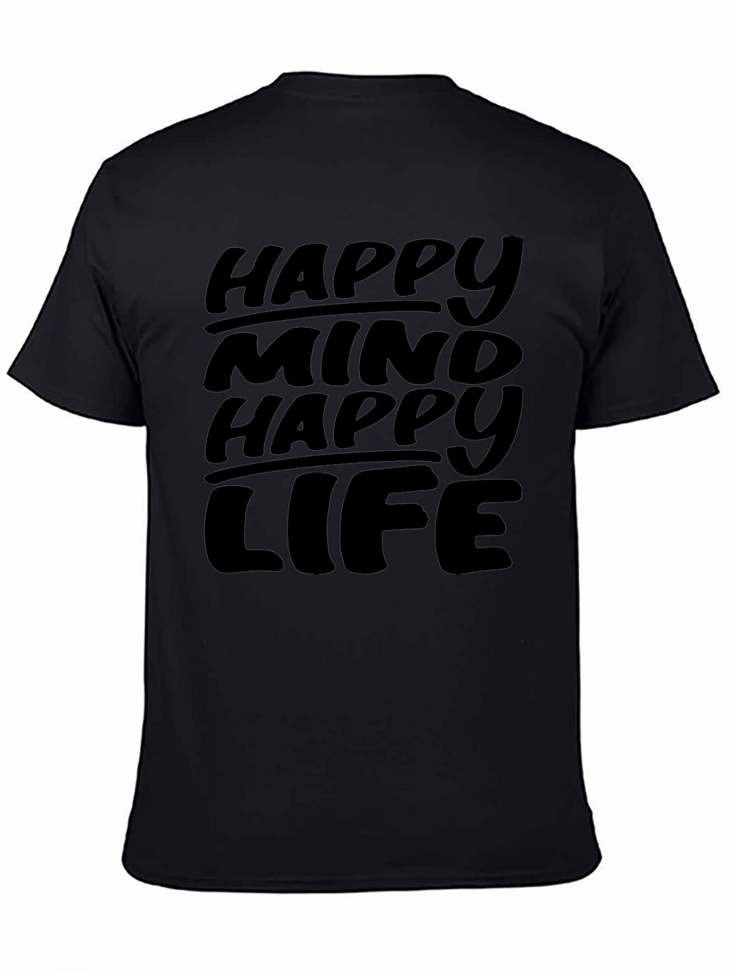 Happy Mind Happy Life Graphic Tee