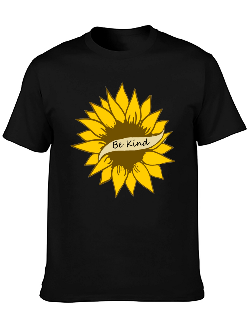 Be Kind Sunflower Graphic T-Shirt