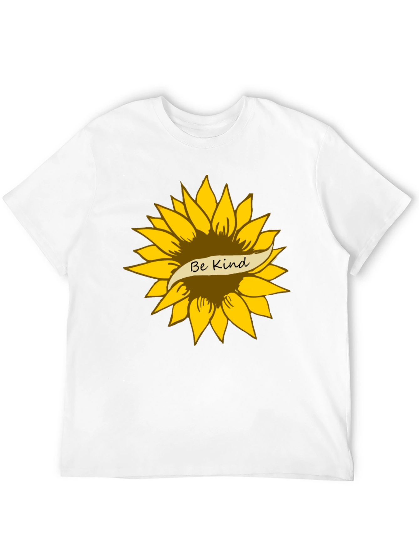 Be Kind Sunflower Graphic T-Shirt