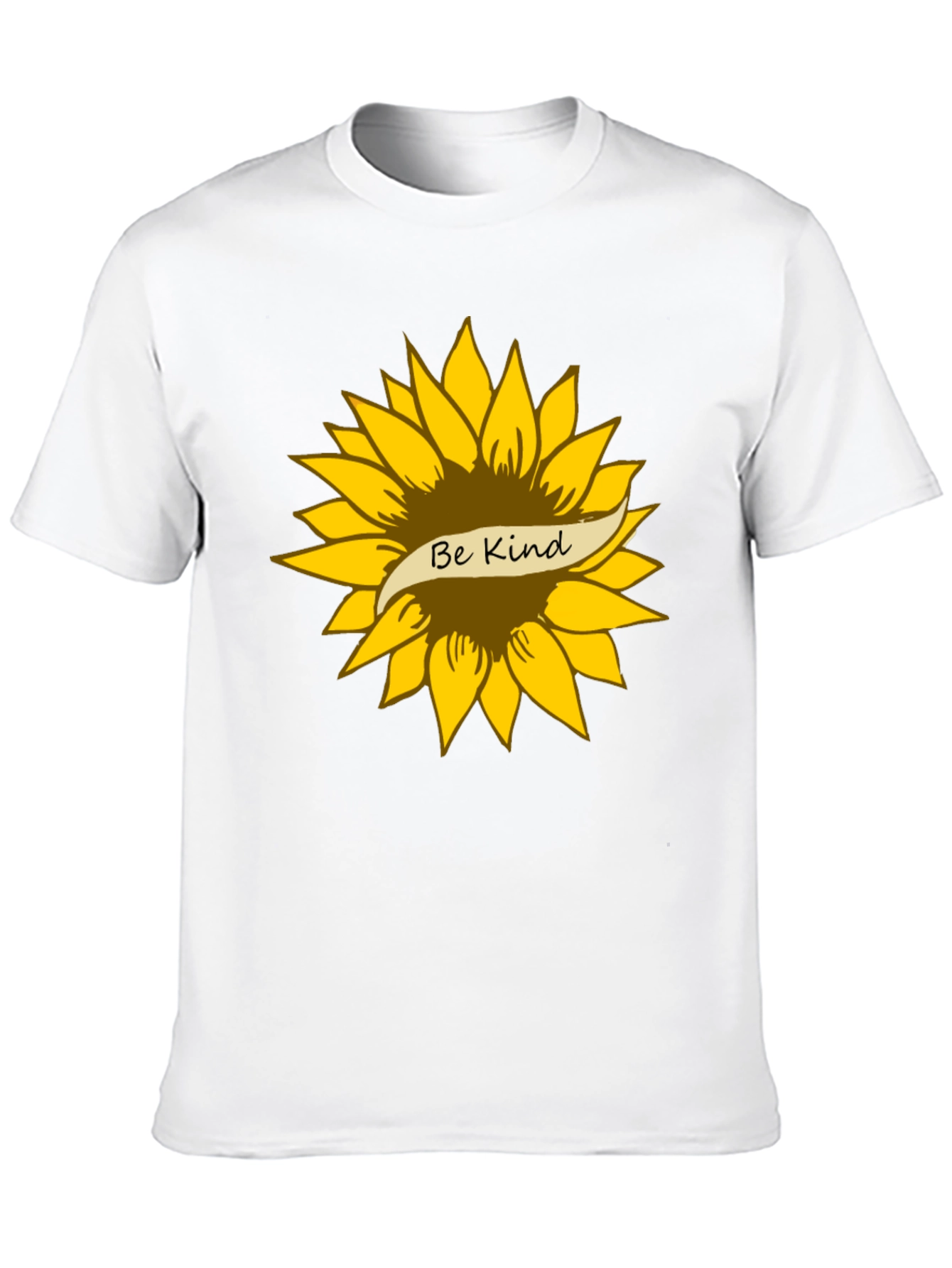 Be Kind Sunflower Graphic T-Shirt